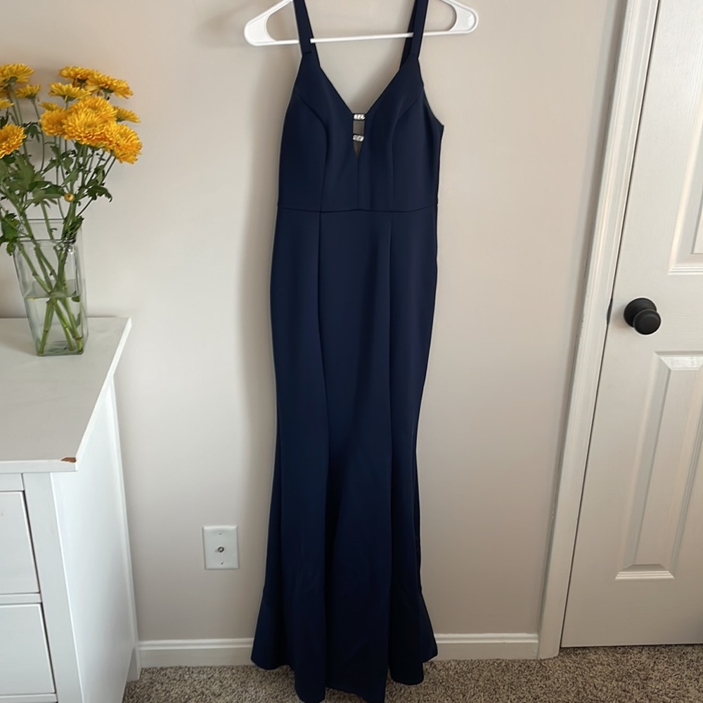 Navy blue dress
